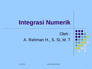 integrasi numerik-metode numerik.ppt