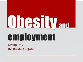 Obesity and unemployment presentation.pdf