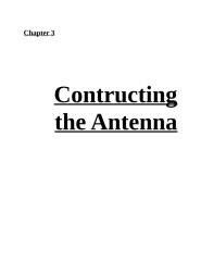 ANTENNA Construction.doc