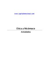 ética a nicomaco - aristóteles.pdf