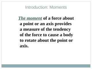 Lecture3_Chapter2 moment.ppt